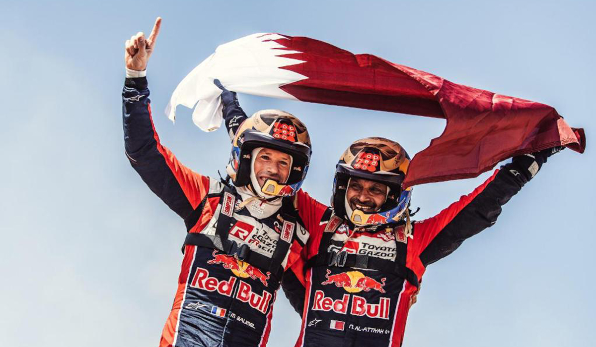 Qatar's Nasser Al Attiyah Wins Morocco Rally and Leads Cross Country World Cup